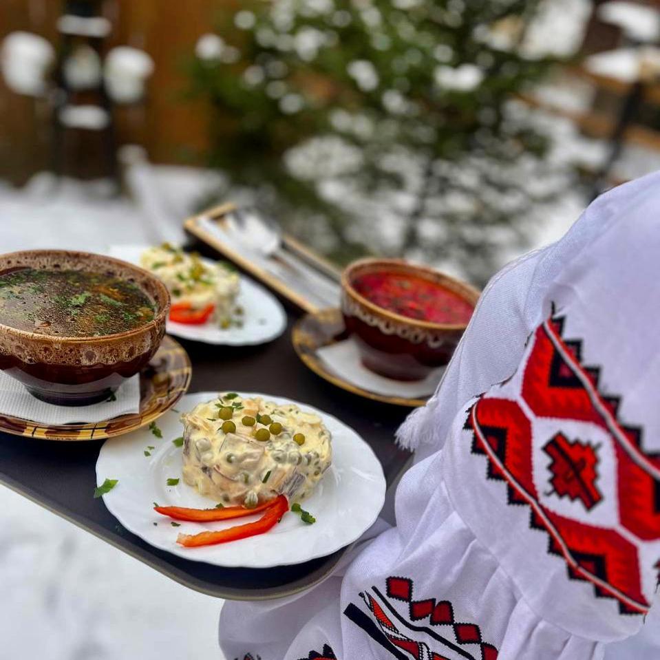 Водограй Hotell Vorochta Exteriör bild